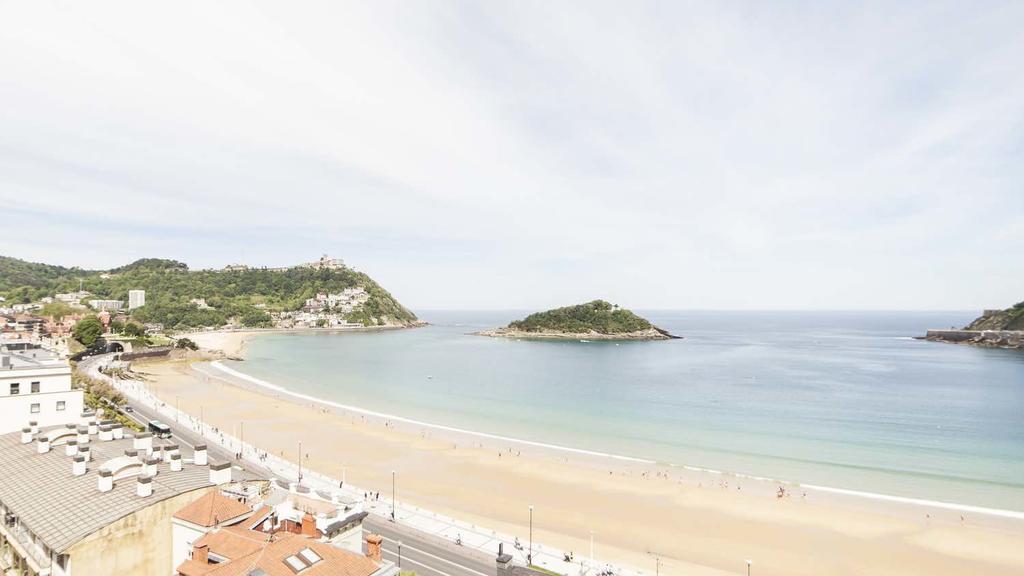 Bellavista Concha Beach - Sshousing San Sebastián Eksteriør billede